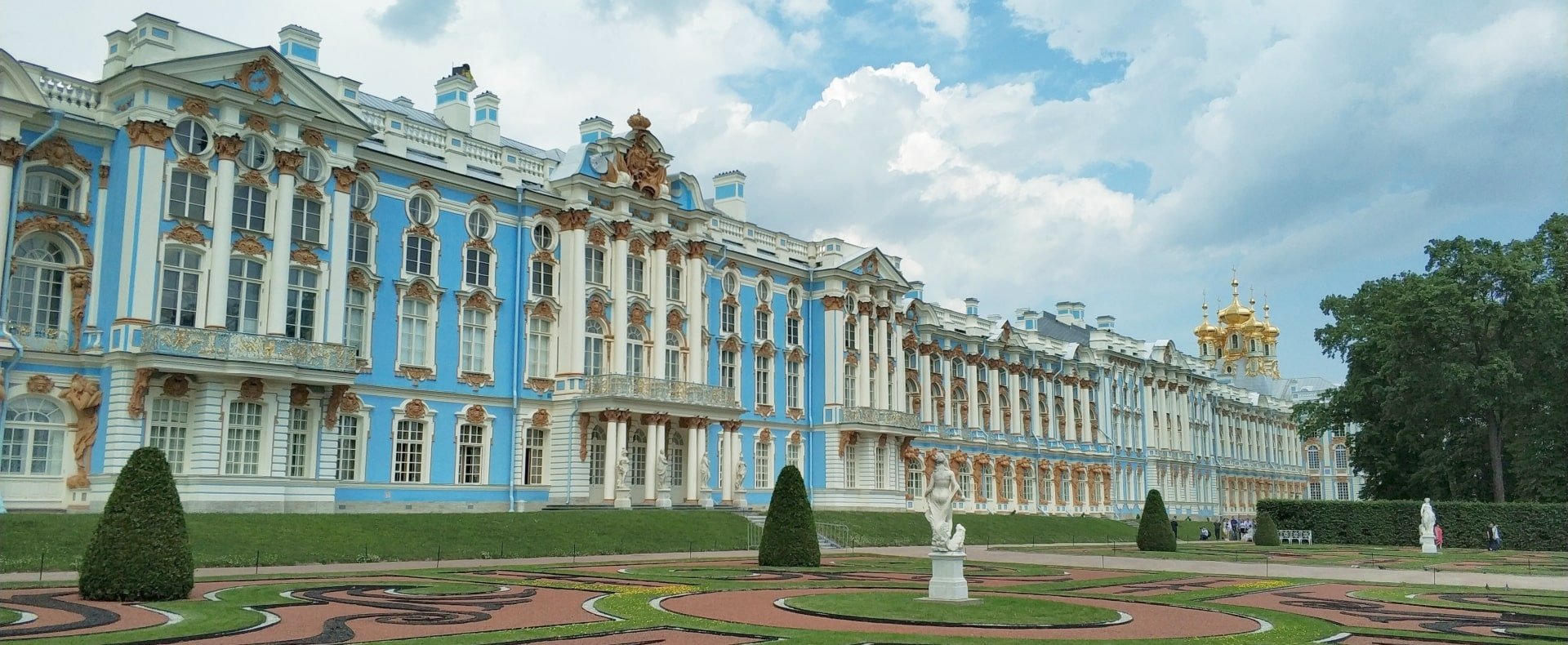 Visiting Catherine's Palace